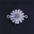 Simple Style Flower Rose Gold Plated Gold Plated Silver Plated Zircon Copper Wholesale Jewelry Accessories