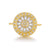 Simple Style Flower Rose Gold Plated Gold Plated Silver Plated Zircon Copper Wholesale Jewelry Accessories