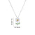 Simple Style Flower Stainless Steel Plating Inlay Rhinestones 18k Gold Plated Gold Plated Pendant Necklace