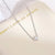 Simple Style Flower Stainless Steel Plating Inlay Zircon White Gold Plated Gold Plated Pendant Necklace