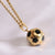 Simple Style Football Titanium Steel Polishing Pendant Necklace