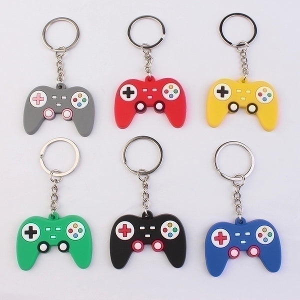 Simple Style Game Console Pvc Kid's Bag Pendant Keychain