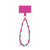 Simple Style Geometric CCB Crystal Beads Glass Bead Mobile Phone Lanyard