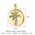 Simple Style Geometric Coconut Tree Heart Shape Zircon Copper Wholesale Jewelry Accessories