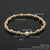 Simple Style Geometric Color Block Stainless Steel Artificial Pearl Plating 18k Gold Plated Bracelets