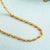 Simple Style Geometric Copper Gold Plated Necklace