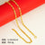 Simple Style Geometric Copper Gold Plated Necklace