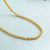 Simple Style Geometric Copper Gold Plated Necklace