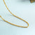 Simple Style Geometric Copper Gold Plated Necklace