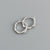 Simple Style Geometric Copper Plating Ear Studs 1 Pair