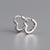 Simple Style Geometric Copper Plating Ear Studs 1 Pair