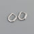 Simple Style Geometric Copper Plating Ear Studs 1 Pair