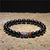 Simple Style Geometric Natural Stone Beaded Bracelets 1 Piece