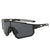 Simple Style Geometric Pc Polygon Full Frame Sports Sunglasses