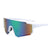 Simple Style Geometric Pc Polygon Full Frame Sports Sunglasses