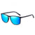 Simple Style Geometric Pc Square Full Frame Men's Sunglasses