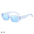 Simple Style Geometric Pc Square Full Frame Women's Sunglasses