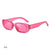 Simple Style Geometric Pc Square Full Frame Women's Sunglasses