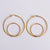 Simple Style Geometric Plating Stainless Steel No Inlaid Earrings