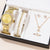 Simple Style Geometric Single Folding Buckle Quartz Women's Watches