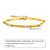 Simple Style Geometric Stainless Steel Inlay Zircon Bracelets