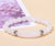 Simple Style Geometric Stainless Steel Natural Stone Polishing Bracelets