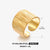 Simple Style Geometric Stainless Steel Plating 18k Gold Plated Rings