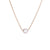 Simple Style Geometric Stainless Steel Plating Artificial Pearls Necklace