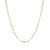 Simple Style Geometric Stainless Steel Plating Chain Necklace