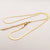 Simple Style Geometric Stainless Steel Plating Necklace 1 Piece