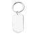 Simple Style Geometric Stainless Steel Unisex Bag Pendant Keychain