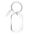 Simple Style Geometric Stainless Steel Unisex Bag Pendant Keychain