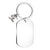 Simple Style Geometric Stainless Steel Unisex Bag Pendant Keychain