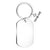 Simple Style Geometric Stainless Steel Unisex Bag Pendant Keychain