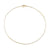 Simple Style Geometric Titanium Steel Gold Plated Necklace