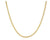 Simple Style Geometric Titanium Steel Gold Plated Necklace