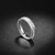 Simple Style Geometric Titanium Steel Inlay Rhinestones Rings 1 Piece