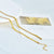 Simple Style Geometric Titanium Steel Plating 18k Gold Plated Necklace