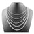 Simple Style Geometric Titanium Steel Plating Necklace 1 Piece