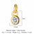 Simple Style Geometric Zircon Copper Wholesale Jewelry Accessories