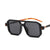 Simple Style Gradient Color Ac Square Full Frame Women's Sunglasses