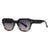 Simple Style Gradient Color Pc Square Full Frame Glasses