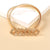 Simple Style Heart Shape Alloy Inlay Rhinestones Women's Chain Belts