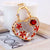 Simple Style Heart Shape Alloy Inlay Rhinestones Women's Keychain