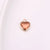 Simple Style Heart Shape Copper Inlay Artificial Crystal Valentine's Day Jewelry Accessories