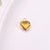 Simple Style Heart Shape Copper Inlay Artificial Crystal Valentine's Day Jewelry Accessories