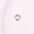 Simple Style Heart Shape Copper Inlay Artificial Crystal Valentine's Day Jewelry Accessories