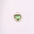 Simple Style Heart Shape Copper Inlay Artificial Crystal Valentine's Day Jewelry Accessories