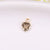 Simple Style Heart Shape Copper Inlay Artificial Crystal Valentine's Day Jewelry Accessories