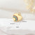 Simple Style Heart Shape Copper Plating Inlay Artificial Gemstones Charms